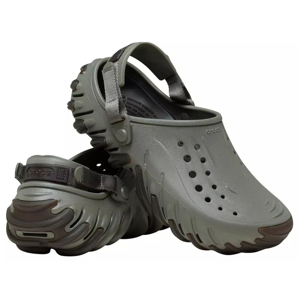 Crocs Echo RO Clog Galactic Grey Men's Size 8 - (211675-1WS)